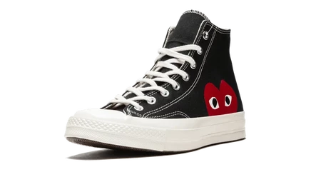 Кеды Converse Chuck 70 Hi «Comme des Garçons» с принтом сердца