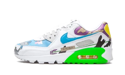 Кроссовки Nike Air Max 90 Flyleather CZ3992 900 «Ruohan Wang»