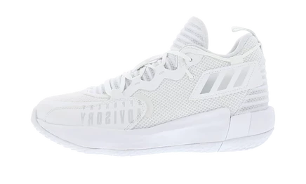 Кроссовки Adidas DAME 7 EXTPLY, белые
