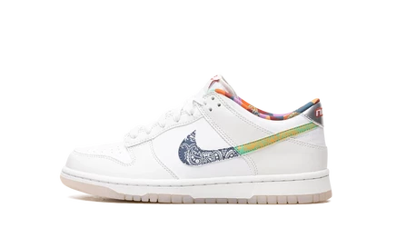 Детские кроссовки Nike Dunk Low «Paisley», многоцветные