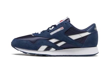 Кроссовки Reebok Classic Nylon, темно-синие/платиновые
