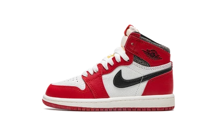 Детские кроссовки Jordan AJ1 High OG «Chicago Lost and Found»