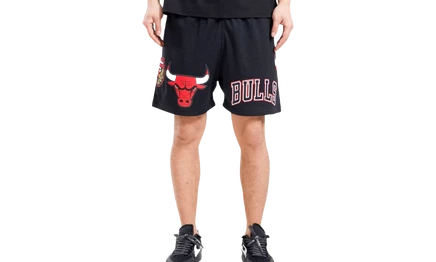 Шорты Pro Standard NBA Chicago Bulls Mesh BCB353899, черные