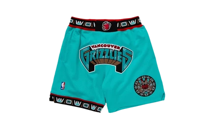 Шорты Mitchell & Ness Just Don 18 см, НБА Гриззлис