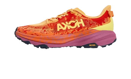 Кроссовки Hoka Speedgoat 6, оранжево-пурпурные