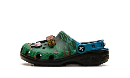 Детские сабо Crocs Classic Clog GS Minecraft, разноцветные