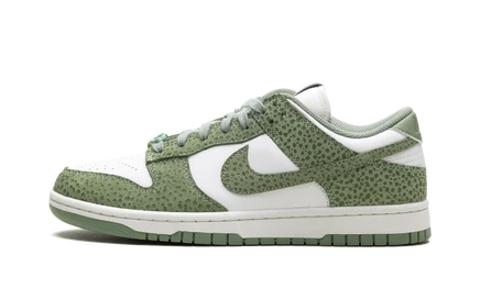 Женские кеды Nike Dunk Low, зеленые