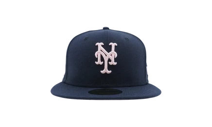 Унисекс бейсболка New Era 59FIFTY Mets 2000, темно-синяя