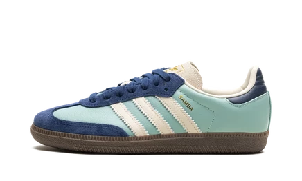 Женские кеды Adidas Samba OG, приглушенно-зеленые