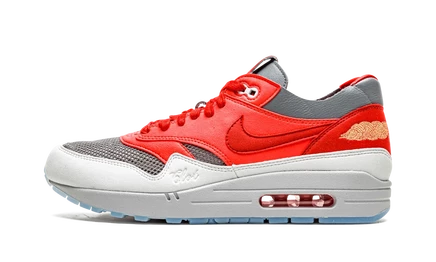 Кроссовки Nike Air Max 1 Clot K.O.D., красные