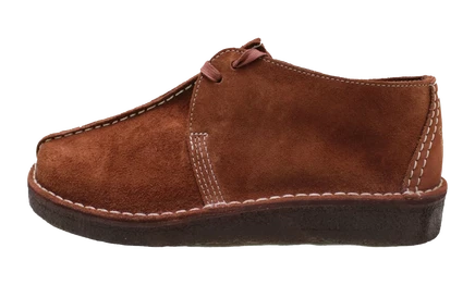 Мужские ботинки Clarks Desert Trek, замшевые, бордовые