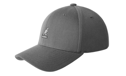 Унисекс шерстяная бейсболка Kangol 8650BC, темно-серая