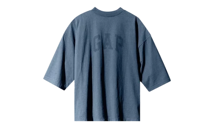 Футболка Yeezy GAP x Balenciaga с 3/4 рукавом, Dove/Dark Blue