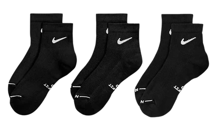 Носки Nike Everyday Elevated, 3 пары, черные