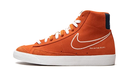 Мужские кроссовки Nike Blazer Mid 77, оранжевые