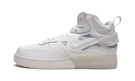 Кроссовки Nike Air Force 1 Mid React, белые