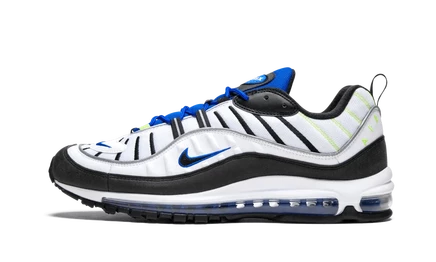 Мужские кроссовки nike air max 98, сине-белые