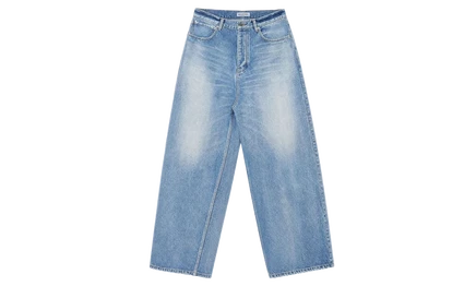Мужские джинсы Balenciaga Baggy, темно-синие