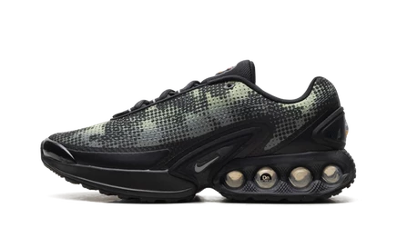 Кроссовки Nike Air Max Dn, черно-оливковые с серебристым