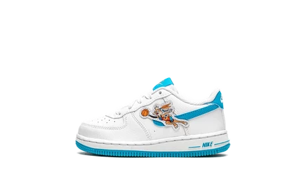 Детские кеды Nike Force 1 TD 'Toon Squad', белые