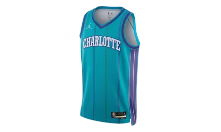 Мужская майка Nike NBA Hornets Swingman, бирюзовая