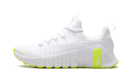 Кроссовки Nike Free Metcon 6, бело-лаймовые
