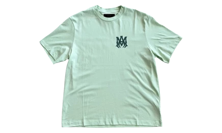 Мужская футболка Amiri MA Core Logo, светло-зеленая