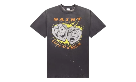 Футболка Saint Michael Mask Tee, черная