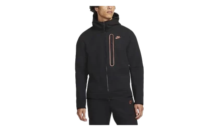 Худи Nike Tech Fleece DD4802 010 на молнии