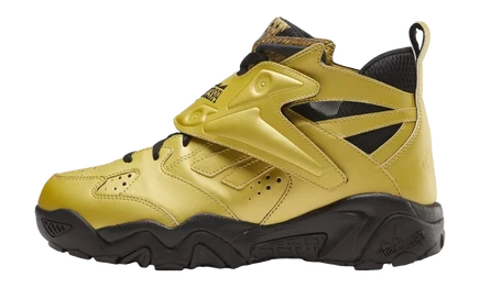 Кроссовки Reebok Preseason 94 X Panini Gold Prism, желтые