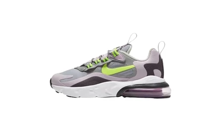 Детские кроссовки Nike Air Max 270 RT PS, серо-лимонные