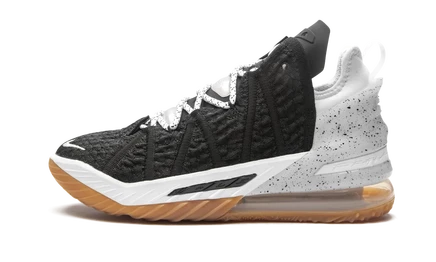 Кроссовки Nike LeBron 18 CQ9283, черно-коричневые