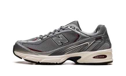 Кроссовки New Balance 509, серебристо-красные