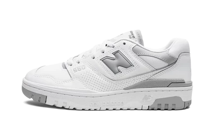 Женские кроссовки New Balance 550, бело-серые