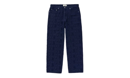 Мужские джинсы Awake NY Jacquard 100, темно-синие