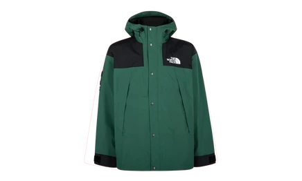Куртка Supreme The North Face Mountain Jacket FW24, зеленая