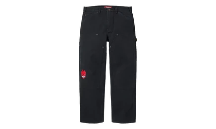 Унисекс-брюки Supreme Spitfire Double Knee, черные