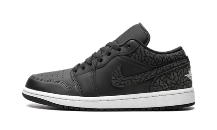 Кроссовки Jordan Air Jordan 1 Low «Black Elephant», черные