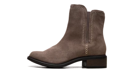 Женские ботинки Clarks Maye Zip, песочная замша