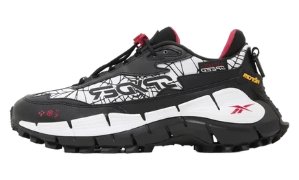 Кроссовки Reebok Spyder x Reebok Zig Kinetica 2.5, бело-красные
