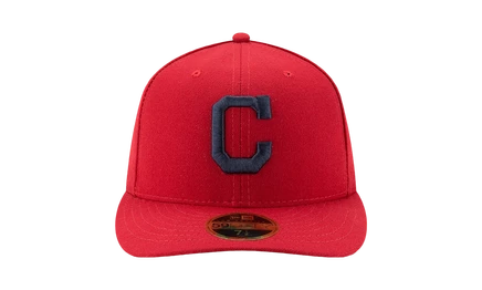 Унисекс кепка New Era 59FIFTY Индианс NE982, красная