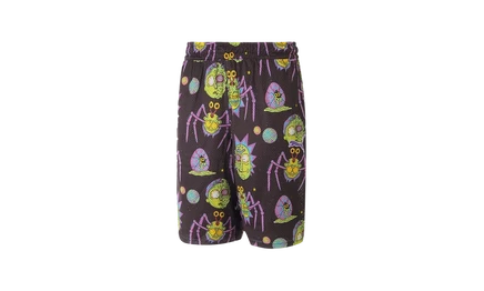 Шорты Puma Rick and Morty с принтом, черные