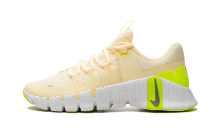 Женские кроссовки Nike Free Metcon 5, лимонно-салатовые