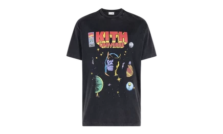 Футболка KITH Infinity Vintage Marvel, черная