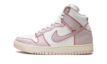 Кроссовки Nike Dunk High 1985 «Barely Rose Denim»