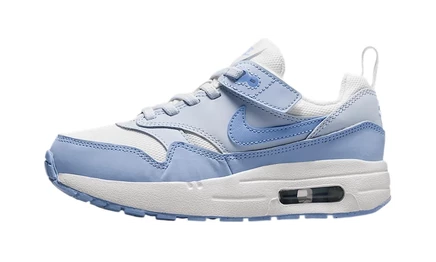 Детские кроссовки Nike Air Max 1 EasyOn PS, молочно-голубые