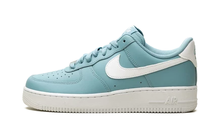 Кроссовки Nike Air Force 1 Low '07, джинсово-бирюзово-белые