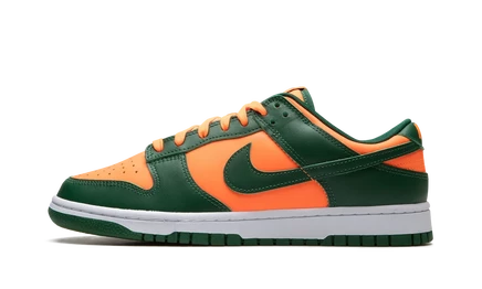 Мужские кроссовки Nike Dunk Low Miami Hurricanes