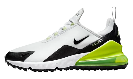 Мужские кроссовки Nike Air Max 270 Golf, бело-черные