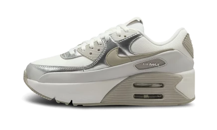 Женские кроссовки Nike Air Max 90 LV8, серо-платиновые